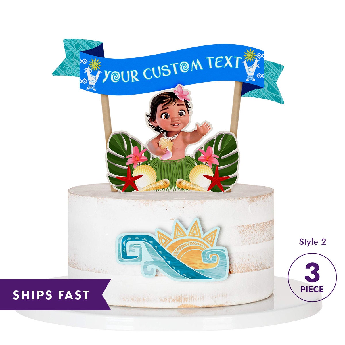 moana-centerpiece-moana-cake-topper-moana-party-moana-moana-party