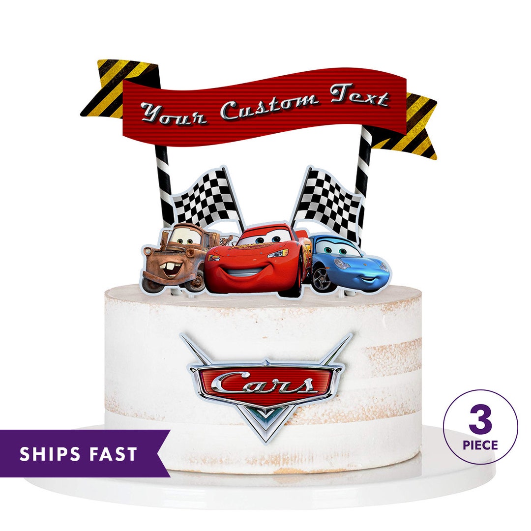 CARS Cake Topper Etsy