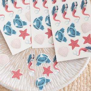 Coriandoli da tavolo a forma di sirena – decorazione per i compleanni dei bambini