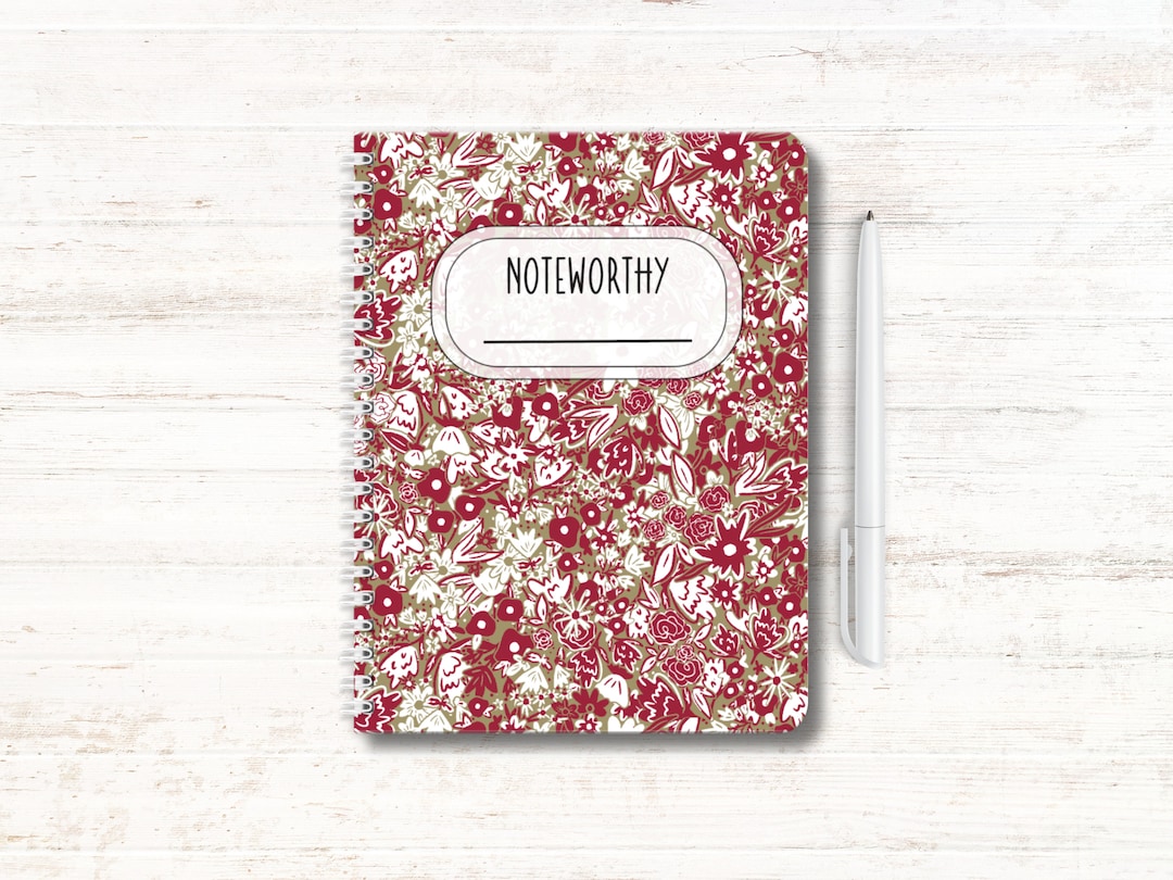 Florida State | Soft Cover Notebook | Spiral Notebook | Personalized ...