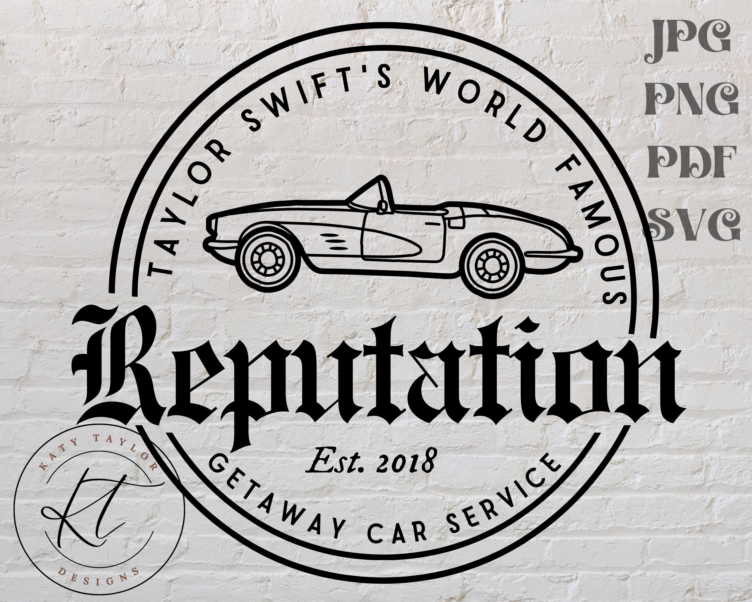 Taylor Swift Holiday Collection Reputation Getaway Car Ornament