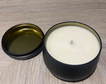 Bougie ultra-mini faite maison, 1 mèche, odeur forte (végétalienne)
