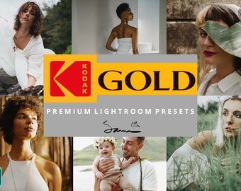 KODAK GOLD Film Pro 2018 - LightRoom Fotografie Bearbeitungswerkzeuge - Voreinstellungen für Desktop und Handy