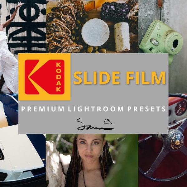 KODAK SLIDE Film Pro - LightRoom Photography Editing Tools - Presets for Desktop & Mobile