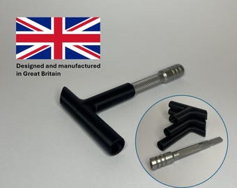 Estensione per punte Leatherman - Accessorio di aggiornamento per cacciavite con impugnatura a T (impugnatura comfort a doppia azione e coppia elevata)
