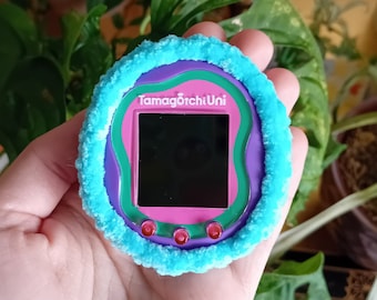 Tamagotchi Uni Crochet Case, Soft Tama Case