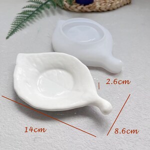 Feuille/fleur mini bibelot moule silicone moule plâtre moule résine moule béton moule beauté moule