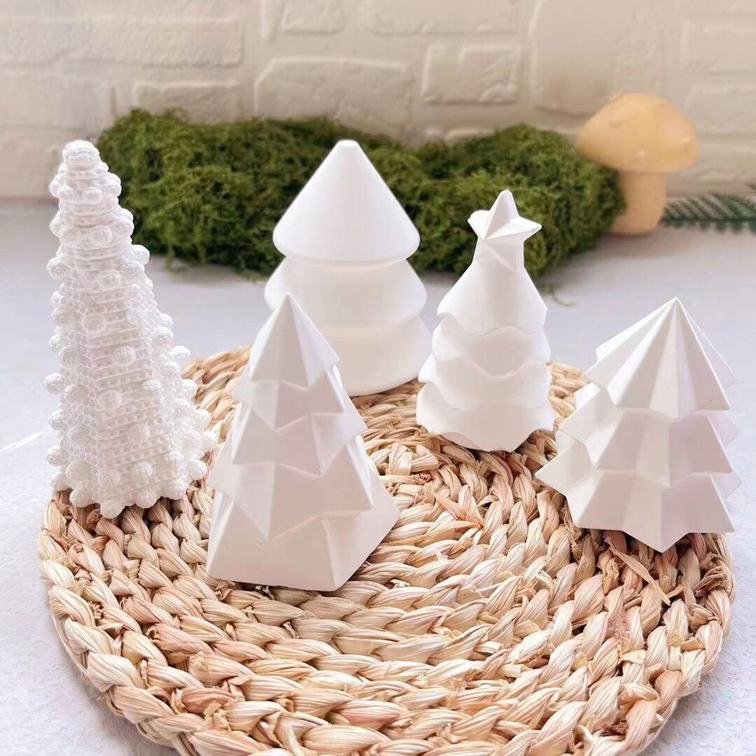 Klapp Weihnachtsbaum Form Weihnachten Ornament Kerzenform Gießharzform Gipsform Betonform Etsy.de
