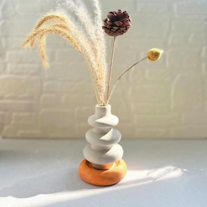 Donut bloemenvaas siliconen mal gips mal hars mal beton mal home decor schoonheid schimmel