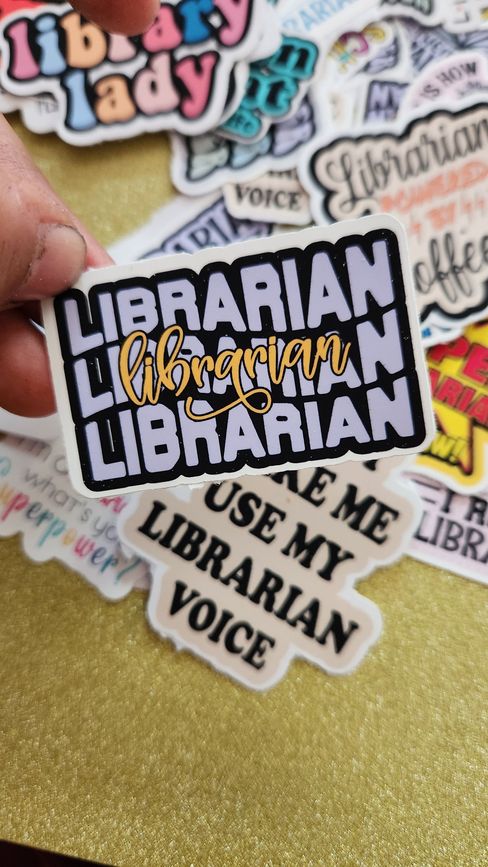 Librarian Stickers, Librarian Sticker Set, Bookworm Gifts, Book Lover ...