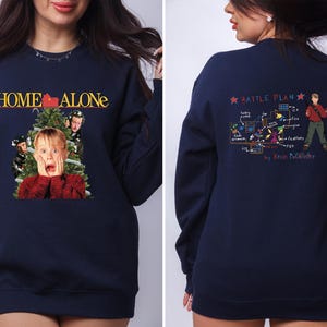 Home Alone Kevin Shirt, Battle Plan ChristmasSweatshirt