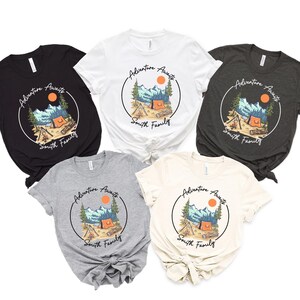 Custom Adventure Shirts, Adventure Awaits T-shirt, Family Camping Shirt, Hiking Family Reunion Shirt, Adventure Time, Vacation Shirts