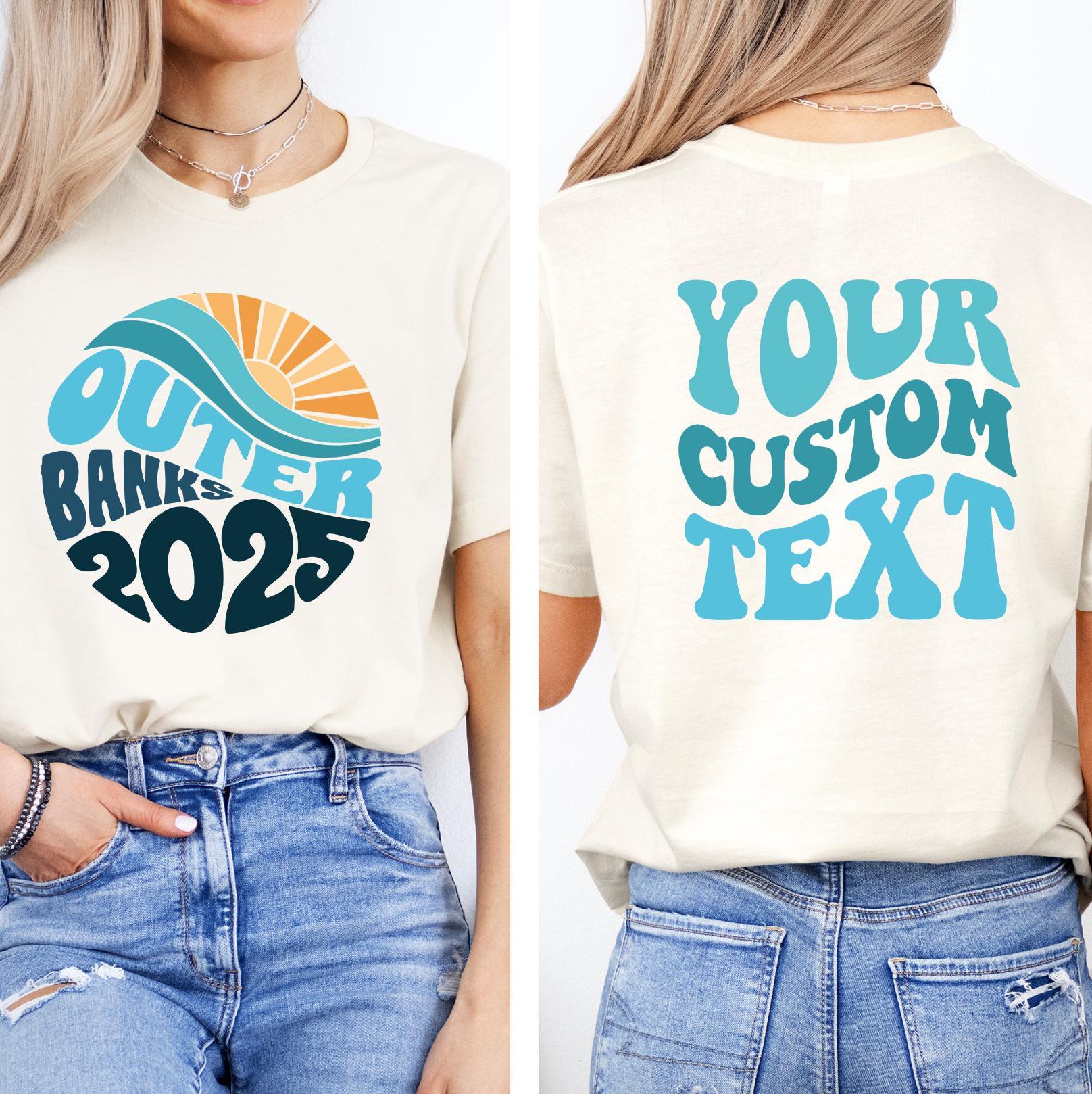 Custom Outer Banks Shirt, North Carolina Family Vacation T-Shirt, OBX Tee, Trendy Summer Shirt, Family Trip shirt, Making Memories Together