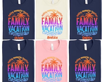 Custom Family Vacation 2026 Shirts,  Family Trip Tee