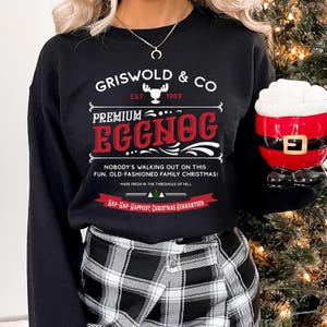 Griswold & Co Premium Eggnog Shirt, Clark Griswold Shirt, Christmas Party Tee, Funny Xmas Shirt, Merry Christmas Tee, Christmas Vacation Te