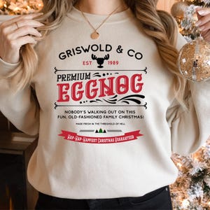 Griswold & Co Premium Eggnog Shirt, Clark Griswold Shirt, Christmas Party Tee, Funny Xmas Shirt, Merry Christmas Tee, Christmas Vacation Te