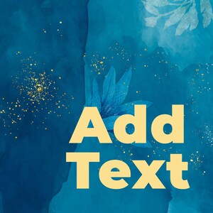 add text