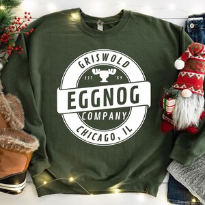Griswold And Company Premium Eggnog Shirt, Funny Christmas Shirt, Christmas Gift, Christmas Vacation Shirt, Xmas Shirt, Family Vacation Tee