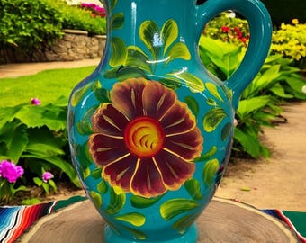 伝承工芸品瓶細工手まり３個セットまーぼー Terra Cotta Mexican Art Pottery Pitcher Jarra Artesanal Mexicana
