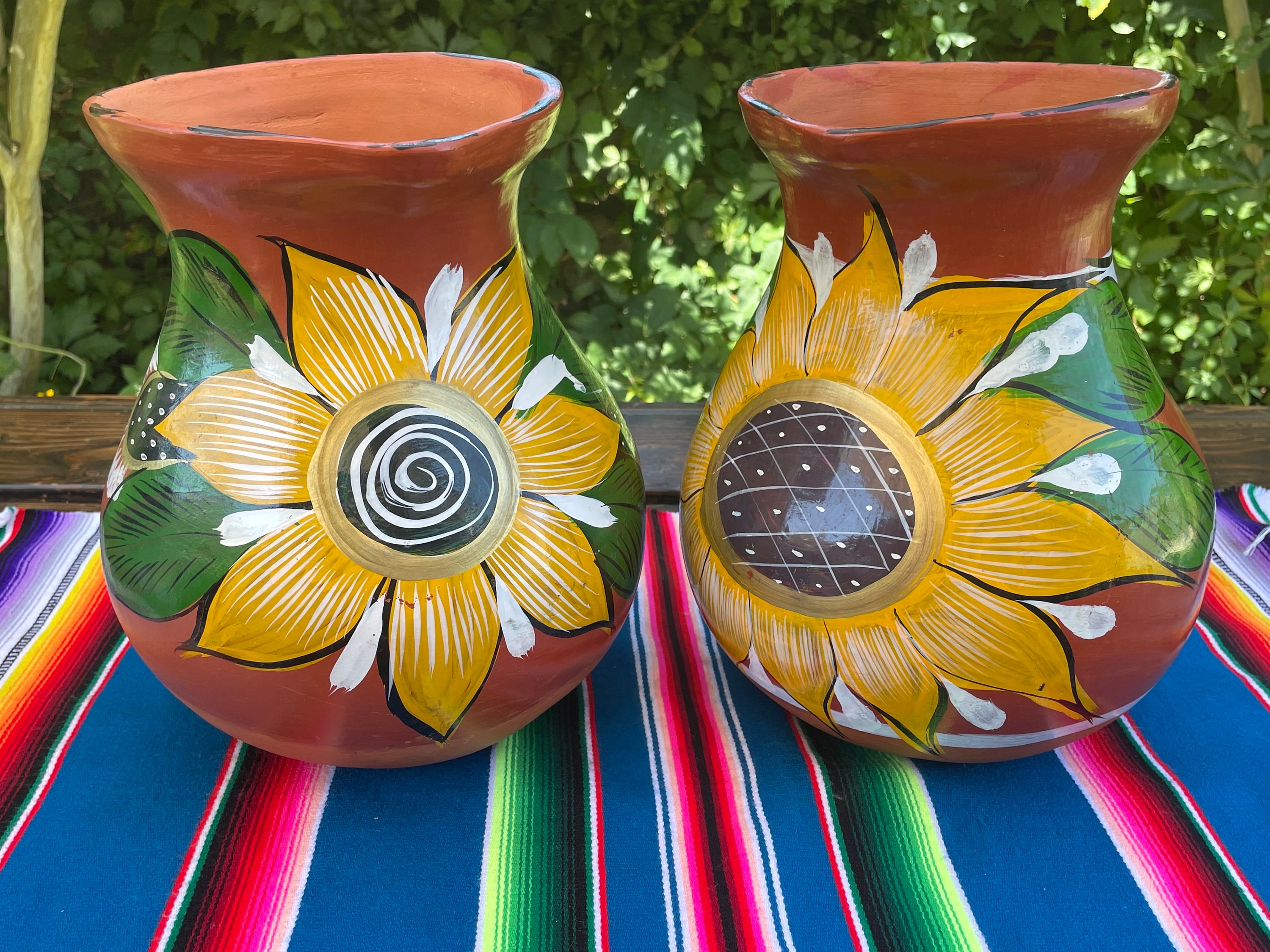 Ex Large Clay Pitcher, 6.5 L Mexican Handmade Clay Pitcher/ Water