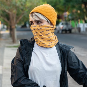 Lightweight Neck Gaiter | Men/Women | Vespa Pattern | Facemask/Balaclava | Motorcycle