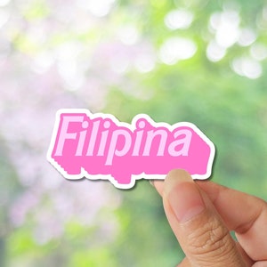 Tita Filipino Sticker, Philippines Sticker For Water Bottle, Filipino Auntie, Holographic Sticker, Laptop Decal, Kawaii Sticker