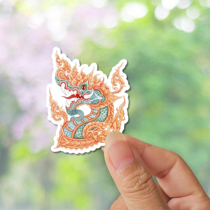 Thai Sticker Sticker Thai Stickers - Etsy