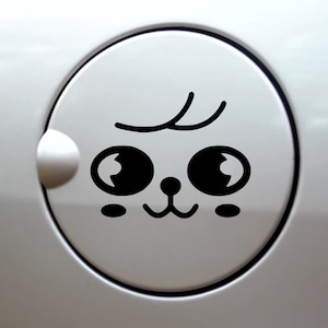 Cartoon Car Decal, Gas Cap Decal, Christmas Gift, Kpop Merch, Kpop Gift, Car Window Decal, Kawaii Car Decal, Car Sticker,