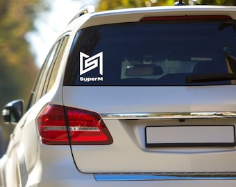 Kpop Car Decal, Mamamoo, The Boyz, Ikon, Kard, Car Window Decal, Vinyl Sticker, Car Sticker, Vinyl Decal