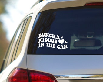 Baby On Board Car Decal: UV Resistant Vinyl, 5" W