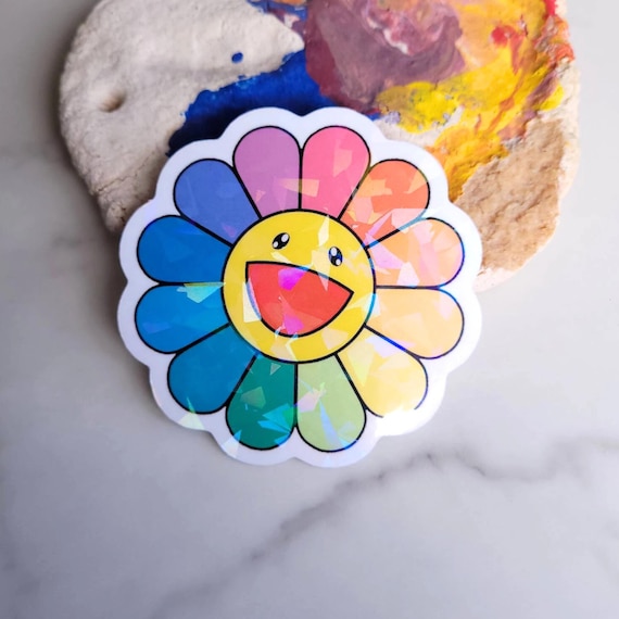 Hobi Flower  Sticker: Kawaii Kpop Laptop Decal