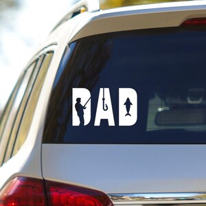 Fishing Car Decal, Fishing Sticker, Car Decal, Fishing Gift, Gift For Men, Master Baiter, Decal Laptop Sticker, Vinyl Decal For Car