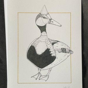 A5 "Partyanimal - Ente" Druck