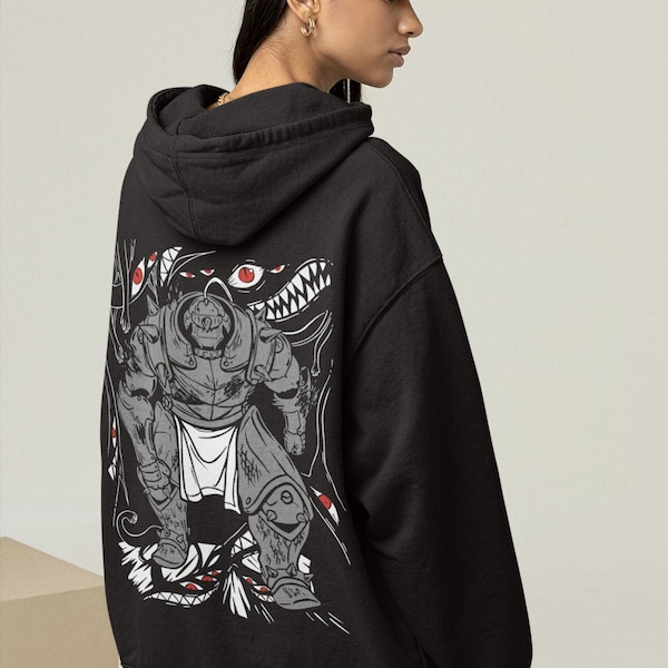 UNISEX - Unisex FMAB hoodie, Fullmetal Alchemist Brotherhood hoodie, Fullmetal Alchemist hoodie, Alphonse Elric,fma hoodie, Anime hoodie