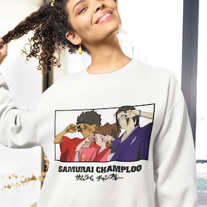 UNISEX Samurai Champloo Sweatshirt, Sword, Graveyard, Anime Sweatshirt, Walk, Mugen, Jin Fuu, Kasumi, Samurai Champloo, Anime Sweatshirt