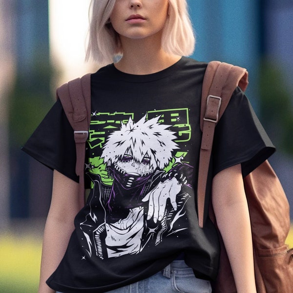 UNISEX - Anime Tshirt, Manga Lover Shirt, Graphic Tee, Otaku Ropa, Clothing Merch Gift