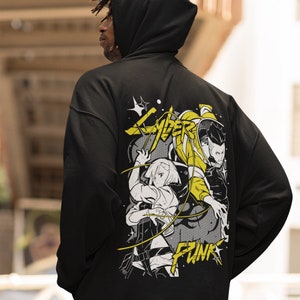 UNISEX - Cyberpunk Edgerunners Anime Hoodie, Lucy Waifu UNISEX - Cyberpunk Edgerunners Anime Hoodie, Lucy Waifu