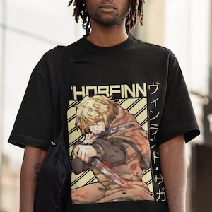 UNISEX - Thorfinn Son of Thors Anime T-Shirt, Manga Viking Saga Shirt