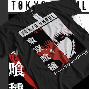 UNISEX Horror Manga Creepy Girl T-Shirt, Manga Gothic T-Shirt, Dark Anime Gothic T-Shirt
