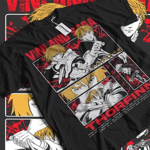 Thorfinn Son of Thors Anime T-Shirt, Unisex Manga Viking Saga Shirt
