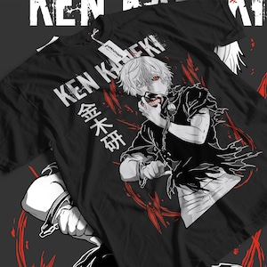 UNISEX Horror Manga Creepy Girl T-Shirt, Manga Gothic T-Shirt, Dark Anime Gothic T-Shirt