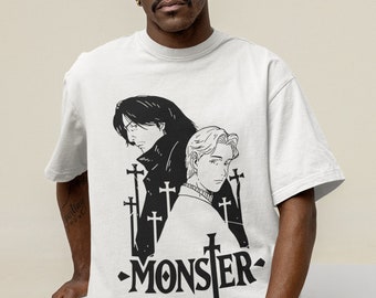 UNISEX - Monster Johan Liebert Kenzo Tenma Shirt , Monster