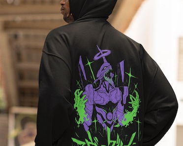 Evangelion hoodie Etsy