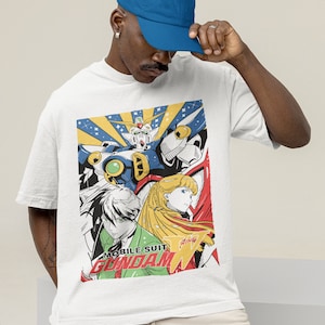 Unisex - Gundam Shirt, Gundam Vintage Shirt, Anime Shirt, Anime Lovers, Anime Tshirt, Manga Shirt, Anime Clothing, Kawaii, Aesthetic