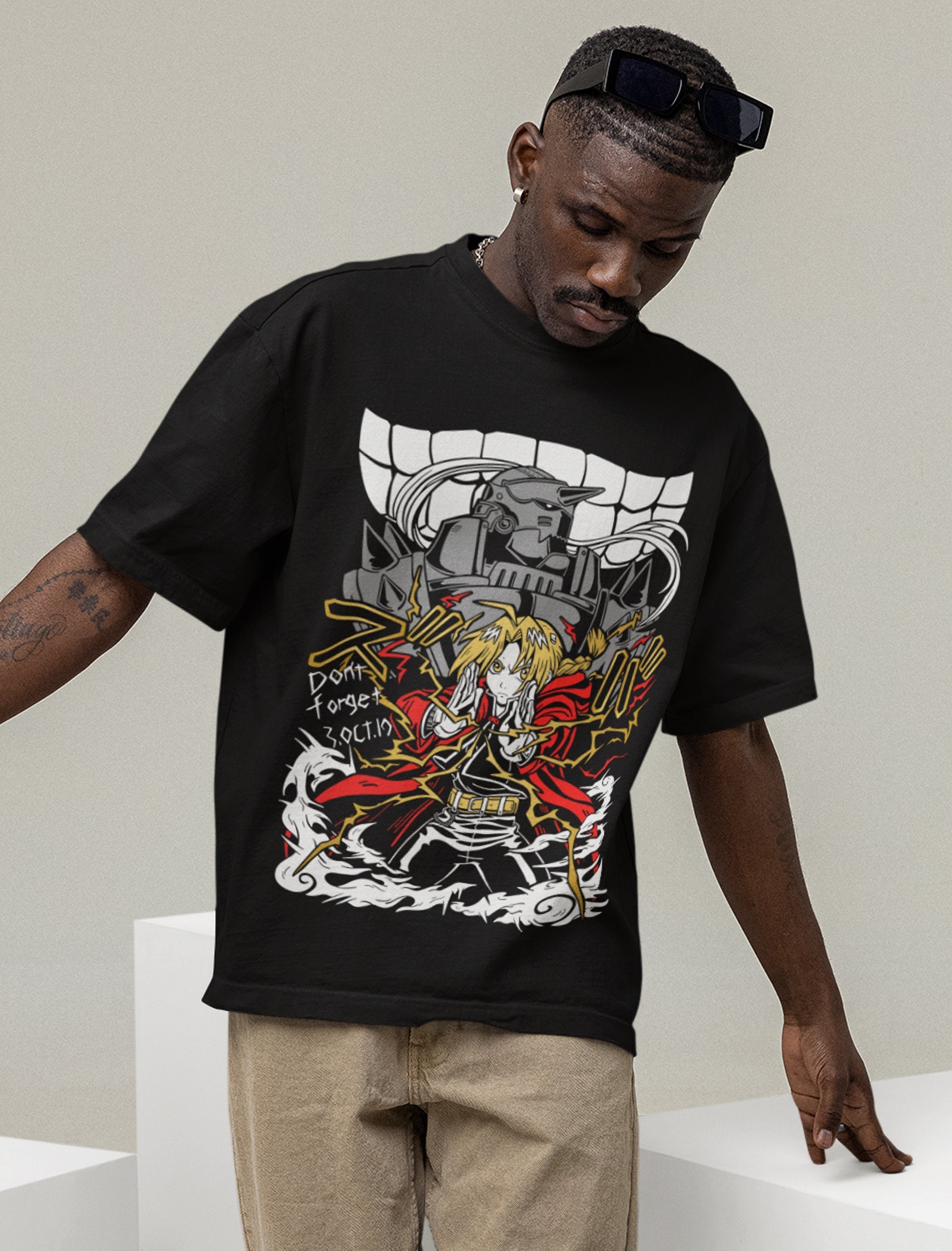 UNISEX Cute Anime Tshirt Manga Lover Shirt Graphic Tee Otaku