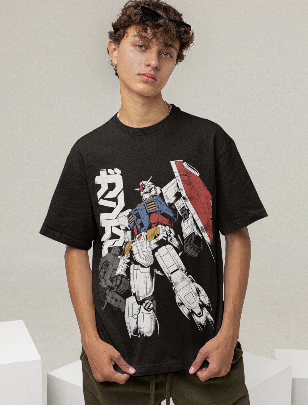 Unisex Gundam Shirt, Gundam Vintage Shirt, Anime Shirt, Anime Lovers