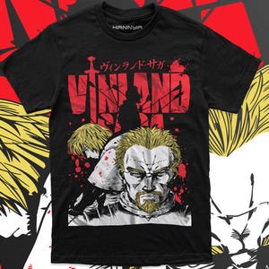 Thorfinn Son of Thors Anime T-Shirt, Unisex Manga Viking Saga Shirt