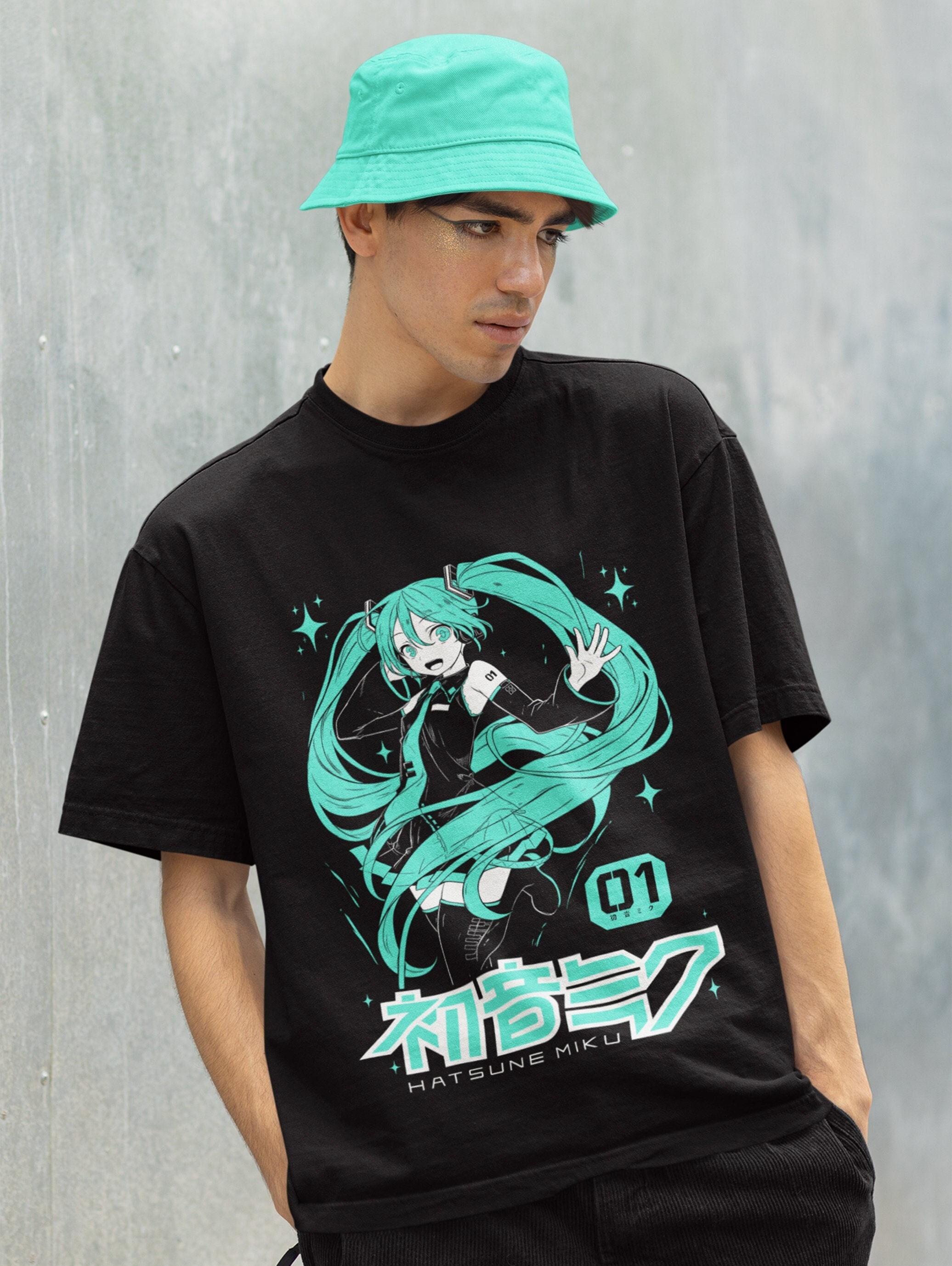 UNISEX - Hatsune Miku T-shirt, Kawaii, Anime Girl, Project