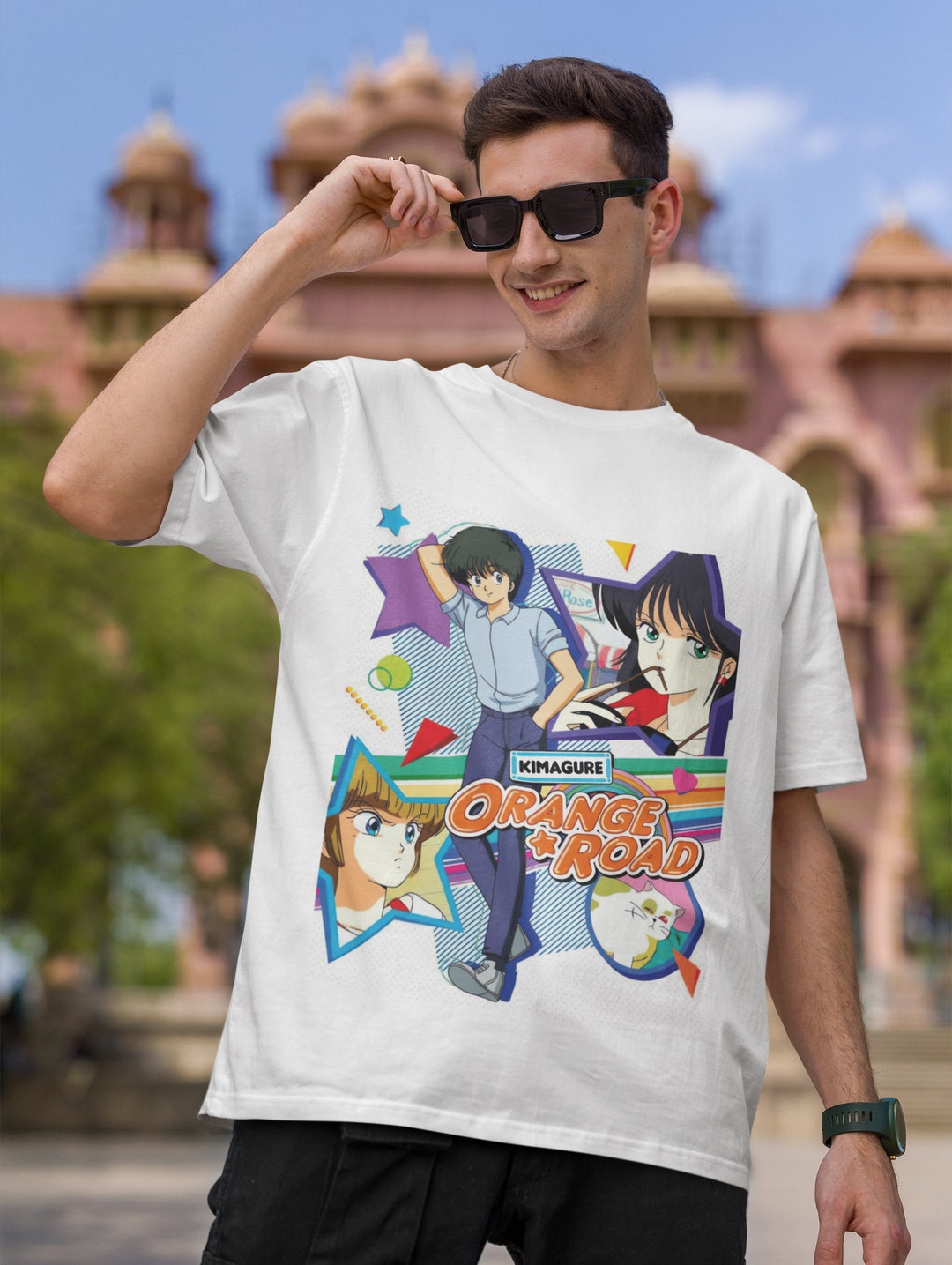 Kimagure Orange Road Madoka Ayukawa Retro Anime T-shirt