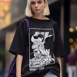 UNISEX Anime Vintage T-shirt,  Anime Shirt, Anime Manga Shirt, Graphic Anime Tee,Anime Lovers T-Shirt, Japanese Anime,Manga Shirt